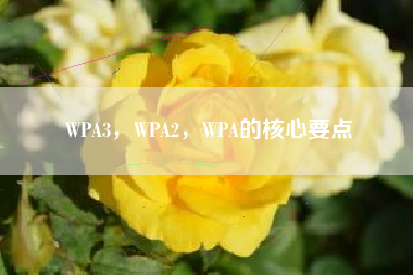 WPA3，WPA2，WPA的核心要点