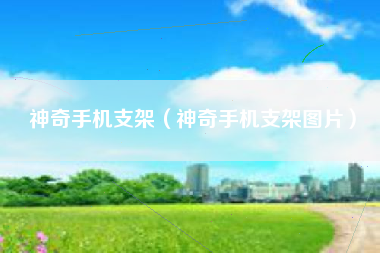 神奇手机支架（神奇手机支架图片）
