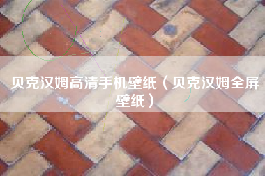 贝克汉姆高清手机壁纸（贝克汉姆全屏壁纸）